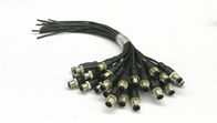 Lunghezza di cavo modellata sovra- del sensore dell'assemblaggio cavi M12 del connettore circolare 100/200mm