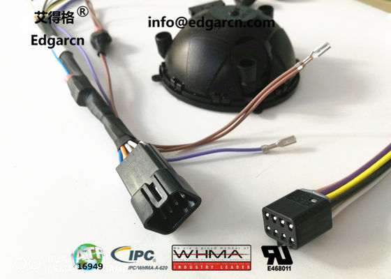 Magna Car Wiring Harness Mirror Harness With Delphi 8 / 2 Pin Injection Plug