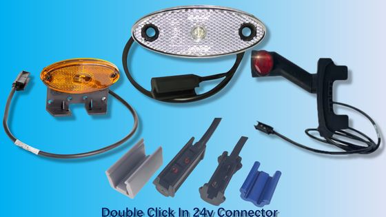 5A-20A Clicca-In Overmold Connector Cabling Harness Automotive con supporto per cavi ottimizzato e luci di chiusura singola