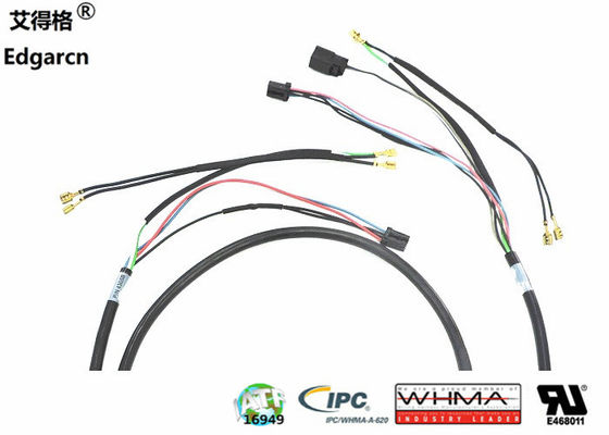 Cablaggio automobilistico per specchietto retrovisore elettrico con connettore multigiro Tyco 4 pin 040