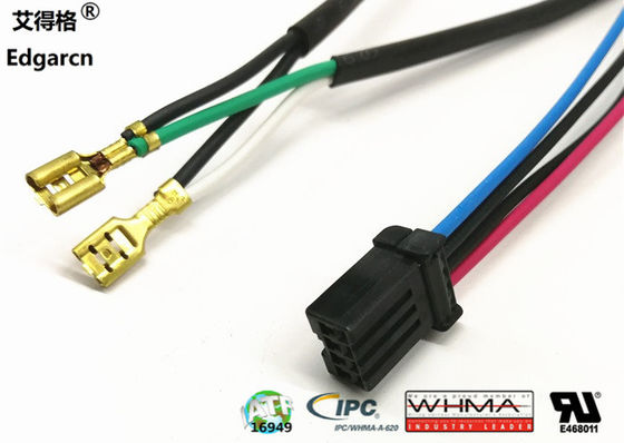 Cablaggio automobilistico per specchietto retrovisore elettrico con connettore multigiro Tyco 4 pin 040