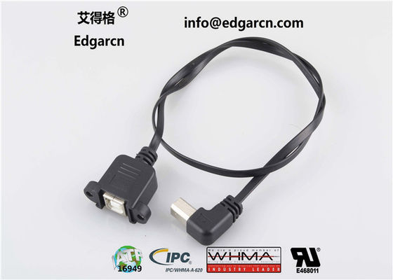 Cavo di comunicazione dati personalizzato Cavo di stampa / adattatore tipo USB B in tipo USB B