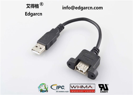 Cavo di comunicazione dati dritto Tipo USB A femmina a lunghezza maschio 100mm