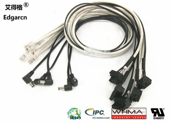 Cavo di prolunga di potenza DC Dv per cavo di alimentazione ad angolo retto Edgar Industrial 5.5 * 2.1mm Maschio