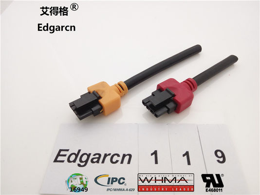 Assemblaggi di fili personalizzati durevoli Ul2464 Molex Micro-fit di tipo overmolded