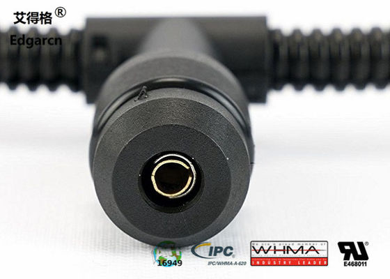 Materiale diesel del cablaggio Pa66 del motore della candela d'accensione nel colore nero Iatf16949