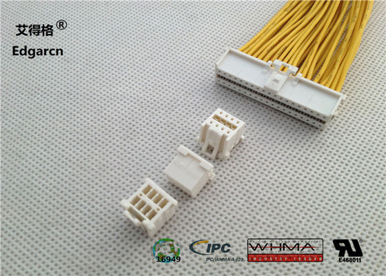 Filo di assemblaggio 2 mm 8 pin di cablaggio filo Molex per imbarcarsi su connettore colore personalizzato