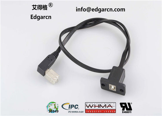 Cavo di comunicazione dati personalizzato Cavo di stampa / adattatore tipo USB B in tipo USB B